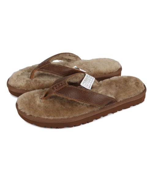 Ugg アグ サンダル ファーサンダル クラシック メンズ シープスキン Classic Sandal ブラック ブラウン 黒 アグ Ugg Magaseek