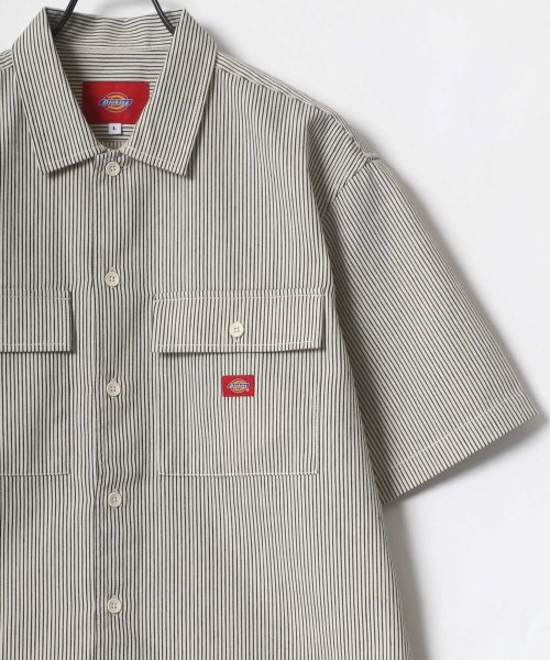 LAZAR(ラザル)/【Lazar】Dickies/ディッキーズ 【別注】 T/Cツイル オーバーサイズ ワークシャツ/CPOシャツ/シャツジャケット/img65