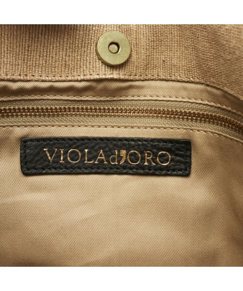 VIOLAd’ORO(ヴィオラドーロ)/【正規品】ヴィオラドーロ かごバッグ VIOLAd\'ORO SANDRO ラフィア テープハンドルトート トートバッグ 小さめ 軽量 V－8087/img19