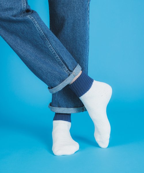 YUQRI(YUQRI)/柔らかな履き心地◎【YUQRI / ユクリ】comfy pile double rib 2 panel 「 抗菌防臭・消臭・制菌」リブ ソックス 靴下 日本製 /img11