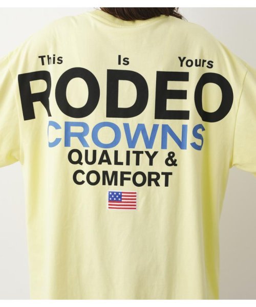 RODEO CROWNS WIDE BOWL(ロデオクラウンズワイドボウル)/ロゴTワンピース＆レギンスセット/img12