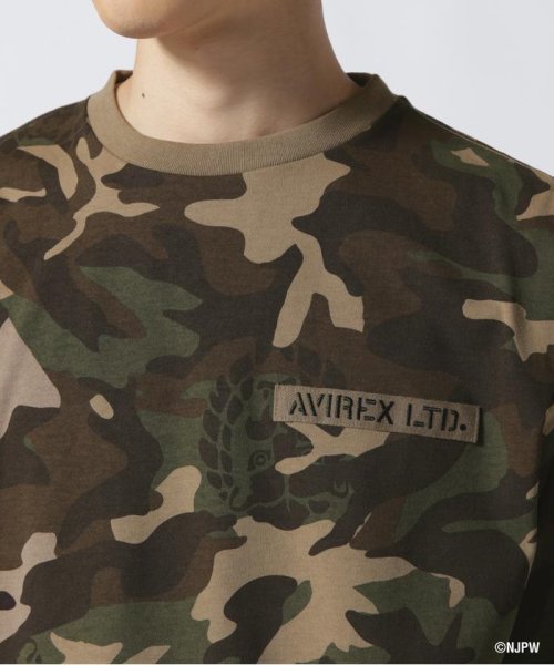 AVIREX(AVIREX)/半袖 カモフラージュ Tシャツ / S/S CAMOUFLAGE T－SHIRT/img05