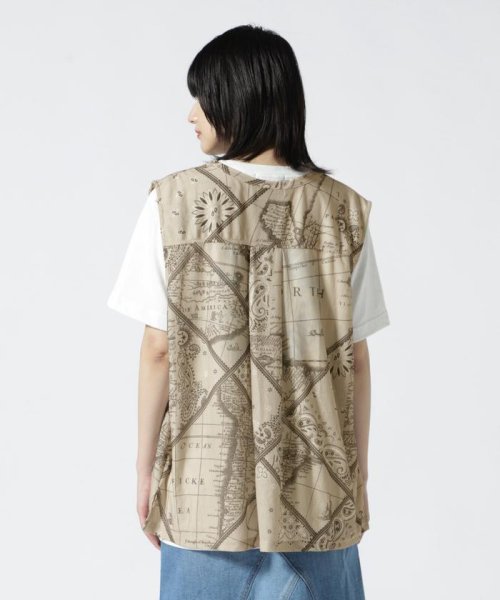 AVIREX(AVIREX)/直営店限定/ BANDANA CHART MIX CUT SHIRT/ バンダナチャートミックスカットシャツ/img05