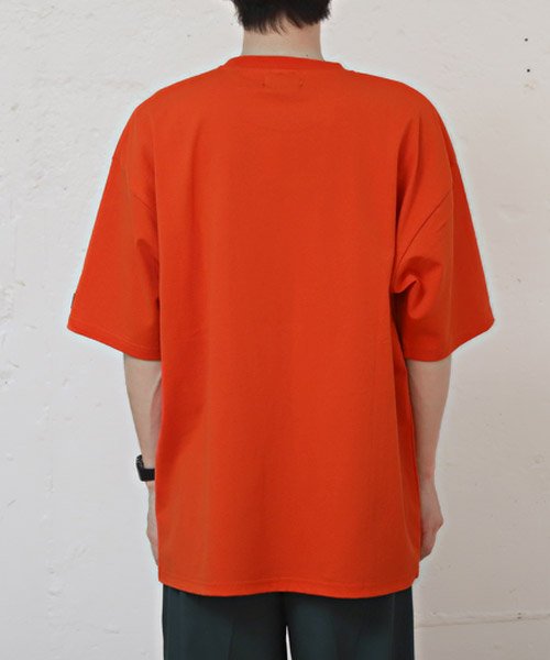 LUXSTYLE(ラグスタイル)/STARTER BLACK LABEL カレッジロゴBIGTシャツ/Tシャツ メンズ 半袖 ビッグシルエット ロゴ プリント/img01