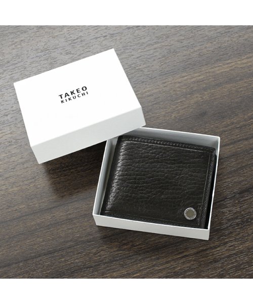 TAKEO KIKUCHI(タケオキクチ)/タケオキクチ 財布 二つ折り財布 メンズ ブランド レザー 本革 TAKEO KIKUCHI 730615/img16