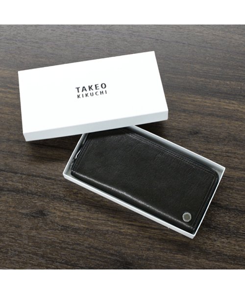 TAKEO KIKUCHI(タケオキクチ)/タケオキクチ 財布 長財布 メンズ ブランド ラウンドファスナー レザー 本革 TAKEO KIKUCHI 730617/img16