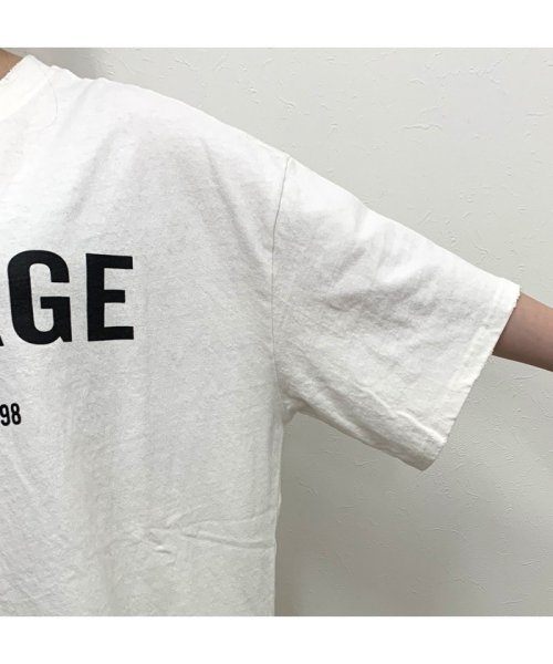 non-hedge(ノンヘッジ)/バックヒョウ柄ダメージビッグTシャツ/img13