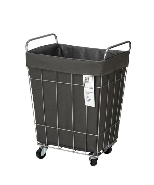 BRID(ブリッド)/WIRE ARTS & PRO LAUNDRY SQUARE BASKET with CASTER 45L/img08