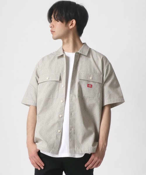 LAZAR(ラザル)/【Lazar】Dickies/ディッキーズ 【別注】 T/Cツイル オーバーサイズ ワークシャツ/CPOシャツ/シャツジャケット/img23