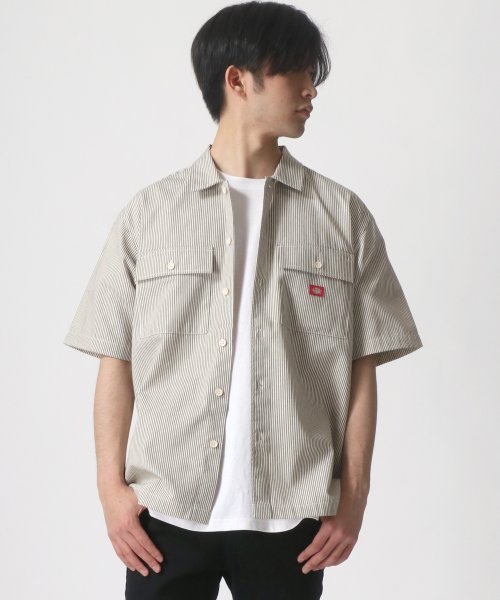 LAZAR(ラザル)/【Lazar】Dickies/ディッキーズ 【別注】 T/Cツイル オーバーサイズ ワークシャツ/CPOシャツ/シャツジャケット/img27