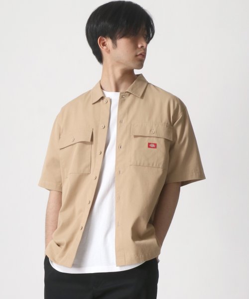 LAZAR(ラザル)/【Lazar】Dickies/ディッキーズ 【別注】 T/Cツイル オーバーサイズ ワークシャツ/CPOシャツ/シャツジャケット/img41