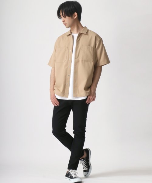 LAZAR(ラザル)/【Lazar】Dickies/ディッキーズ 【別注】 T/Cツイル オーバーサイズ ワークシャツ/CPOシャツ/シャツジャケット/img54