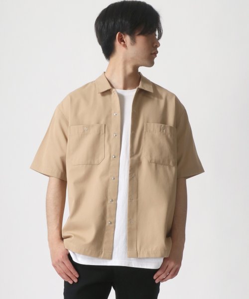 LAZAR(ラザル)/【Lazar】Dickies/ディッキーズ 【別注】 T/Cツイル オーバーサイズ ワークシャツ/CPOシャツ/シャツジャケット/img56