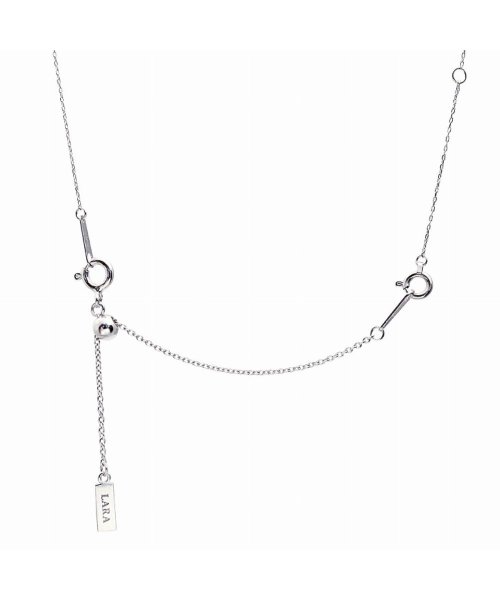LARA Christie(ララクリスティー)/ララクリスティー ダイヤモンド 0.1ct デザイン1粒 ネックレス 18金ゴールド K18 lp71－0010－yg/img06