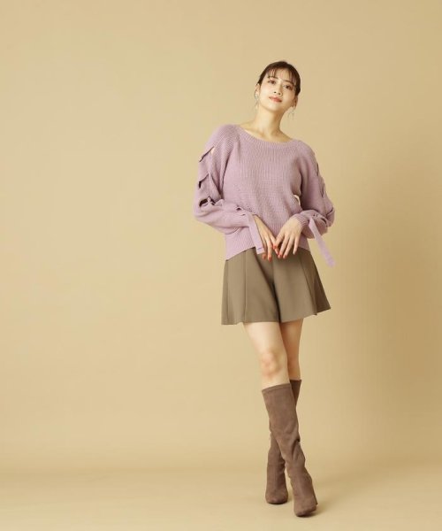 JILL by JILL STUART(ジル バイ ジル スチュアート)/ベーシックフレアショートパンツ/img19