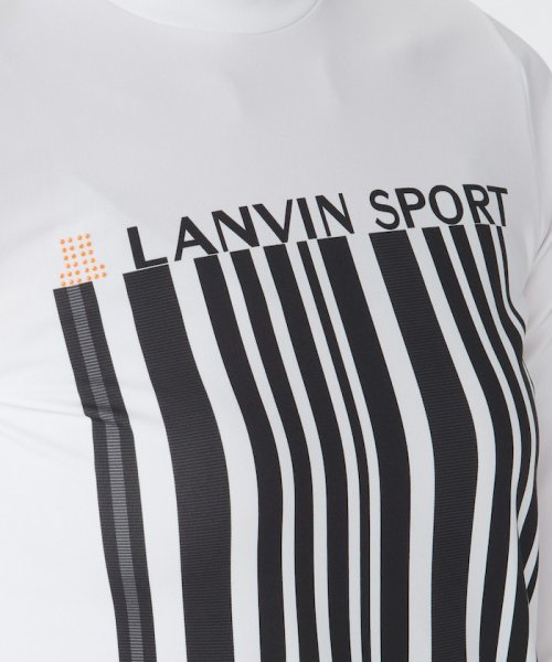 LANVIN SPORT(ランバン スポール)/【WEB限定】プリントモックネックシャツ【吸汗/UV CUT(UPF50+）/ECO】【アウトレット】/img14
