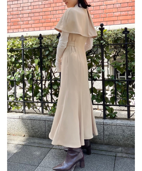 ケープカラートレンチワンピース(504801148)|阪急百貨店公式通販サイト|阪急百貨店オンラインストア