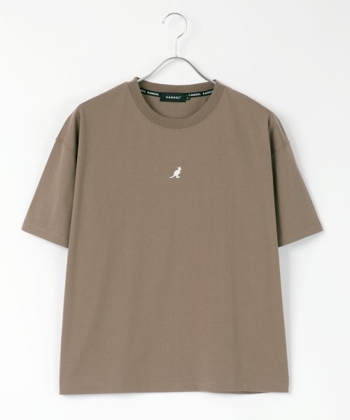 LAZAR(ラザル)/【Lazar】KANGOL/カンゴール オーバーサイズ ロゴ 刺繍 バックプリント Tシャツ/img27