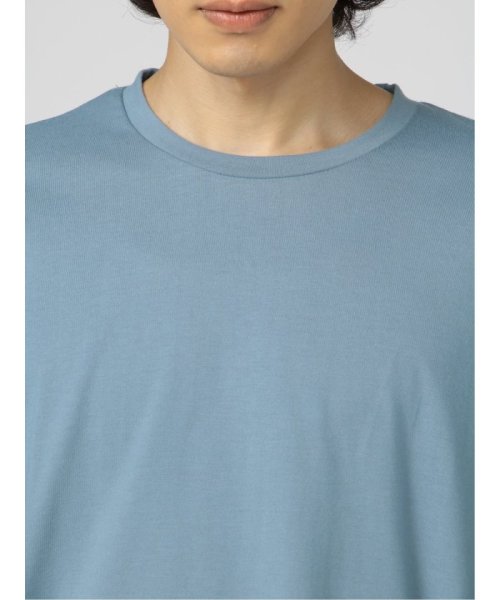 semanticdesign(セマンティックデザイン)/フェイクレイヤード ライン入り 7分袖ルーズ 半袖 メンズ Tシャツ カットソー カジュアル インナー ビジネス ギフト プレゼント/img28
