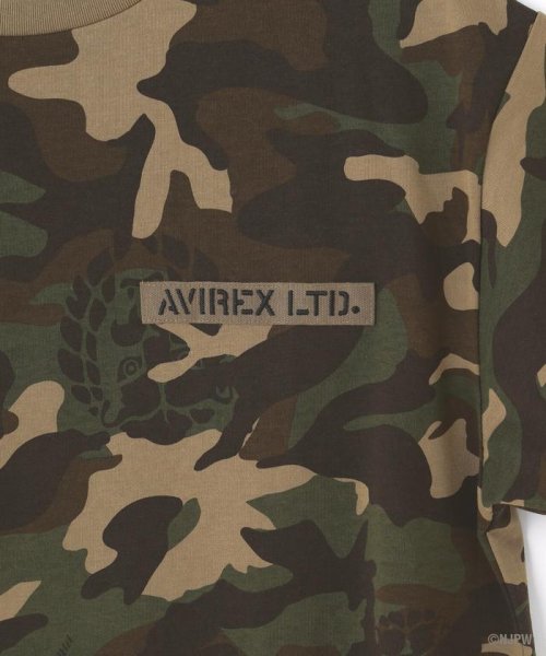 AVIREX(AVIREX)/半袖 カモフラージュ Tシャツ / S/S CAMOUFLAGE T－SHIRT/img11