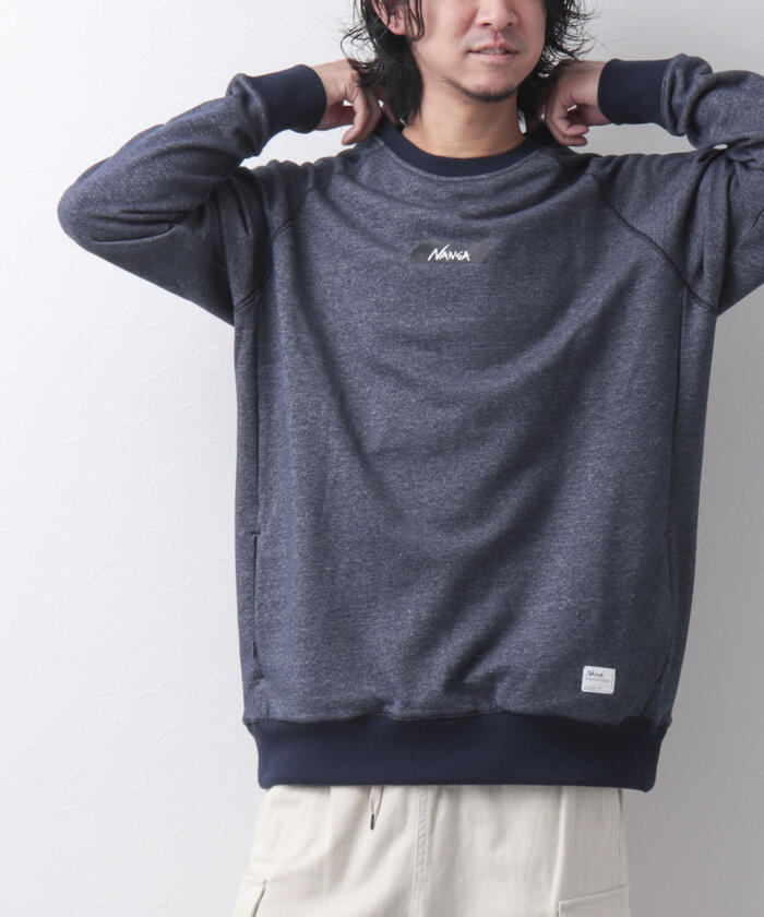 【NANGA/ナンガ】別注ECO HYBRID SWEAT SHIRT スウェット プルオーバー