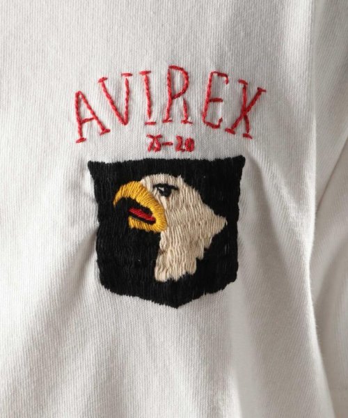 AVIREX(AVIREX)/ハンドクラフト リンガーTシャツ/HAND CRAFT RINGER T－SHIRT/img08