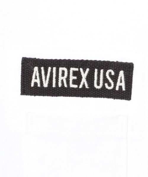 AVIREX(AVIREX)/Vネックファテーグ ロングスリーブティーシャツ/  V－NECK FATIGUE T－SHIRT/img03