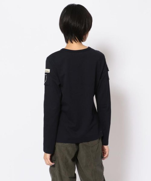 AVIREX(AVIREX)/Vネックファテーグ ロングスリーブティーシャツ/  V－NECK FATIGUE T－SHIRT/img05