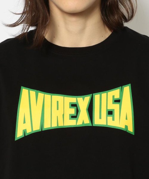 AVIREX(AVIREX)/クルーネック Tシャツ/AVIREX USA T－SHIRT/img03