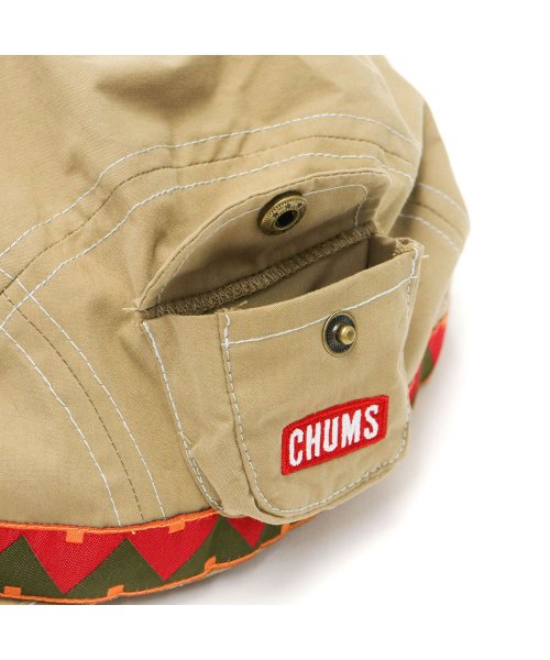 CHUMS(チャムス)/【日本正規品】チャムス キャップ CHUMS フェスキャップ Fes Cap 帽子 アウトドア フェス キャンプ ロゴ 刺繍 ポケット付き CH05－1284/img15
