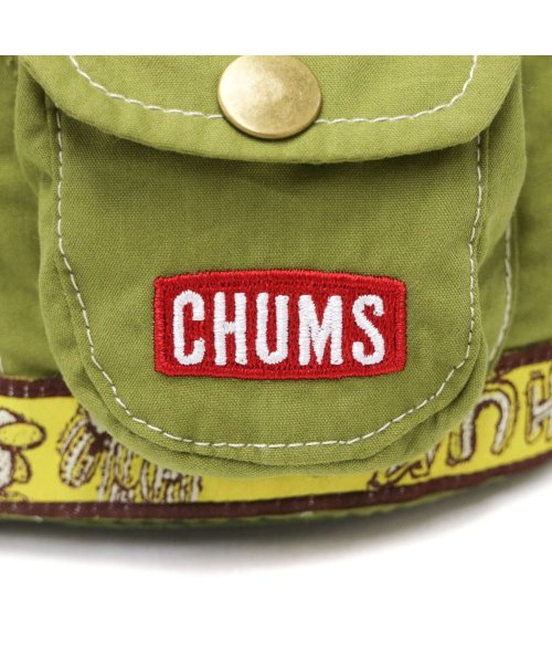 CHUMS(チャムス)/【日本正規品】チャムス キャップ CHUMS フェスキャップ Fes Cap 帽子 アウトドア フェス キャンプ ロゴ 刺繍 ポケット付き CH05－1284/img18