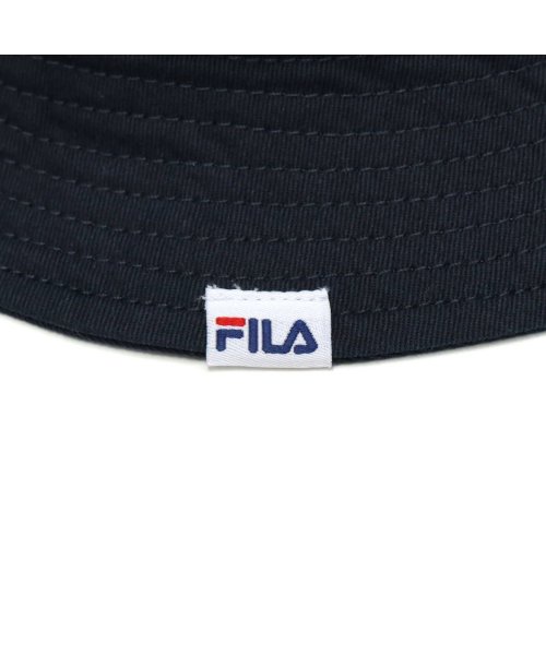 FILA(フィラ)/フィラ バケットハット FILA FLS OC.TWILL BUCKET 帽子 バケハ コットン UVカット つば広 洗える 吸汗速乾 117－113702/img11