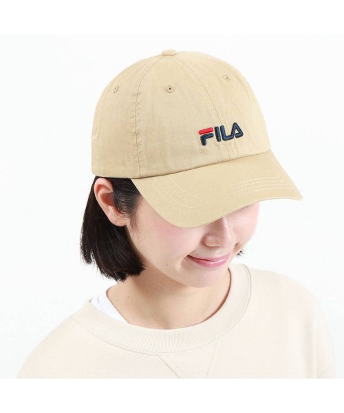 FILA(フィラ)/フィラ キャップ FILA FLS OC.TWILL 6PCAP 帽子 コットン 綿 UVカット 吸水速乾 洗濯機洗い可能 サイズ調整 117－113701/img02
