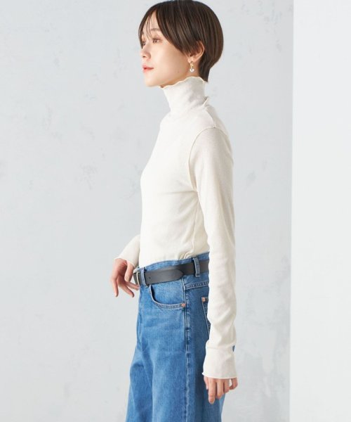 SHIPS WOMEN(シップス　ウィメン)/〈手洗い可能〉ドライタッチ リブ タートル 24SS ◇/img25