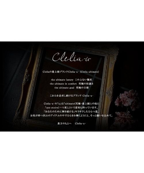 Clelia-u-(クレリアユー)/財布 レディース 折り財布 本革 二つ折り ステンドグラス調 エナメル フラップ ショートウォレット 日本製 Clelia－u－/img04