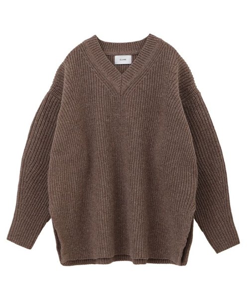 CLANE(クラネ)/2WAY NECK WARMER KNIT TOPS/img42