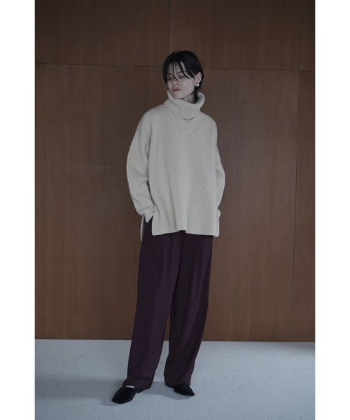 CLANE(クラネ)/BASIC TUCK PT/img07