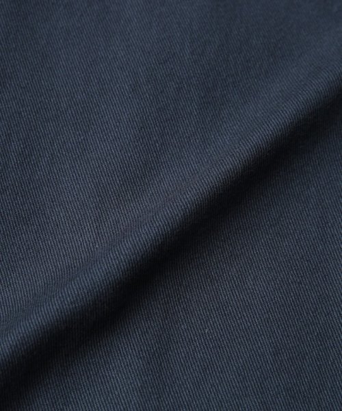 coen(coen)/”ワンポイント刺繍シリーズ”ライトチノ働く人刺繍ボタンダウンシャツ/img21