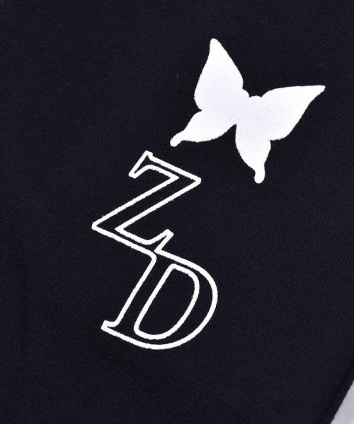ZIDDY(ジディー)/ショート丈 ロゴ プリント Tシャツ + ジョガーパンツ ２点 セット (130/img19