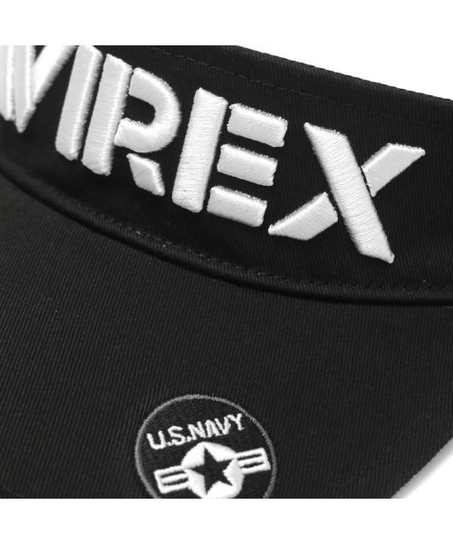 AVIREX GOLF(アヴィレックス ゴルフ)/アヴィレックスゴルフ サンバイザー AVIREX GOLF 帽子 バイザーキャップ ベーシックVISOR ゴルフ  抗菌 防臭 速乾 AVXBB1ー37C/img13
