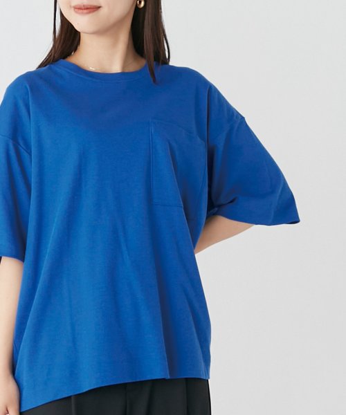 OMNES(オムネス)/【OMNES】ユニセックス 汗じみ防止UV ポケット付き半袖ビッグTシャツ/img16