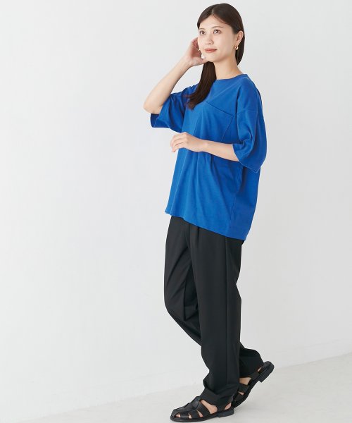 OMNES(オムネス)/【OMNES】ユニセックス 汗じみ防止UV ポケット付き半袖ビッグTシャツ/img17