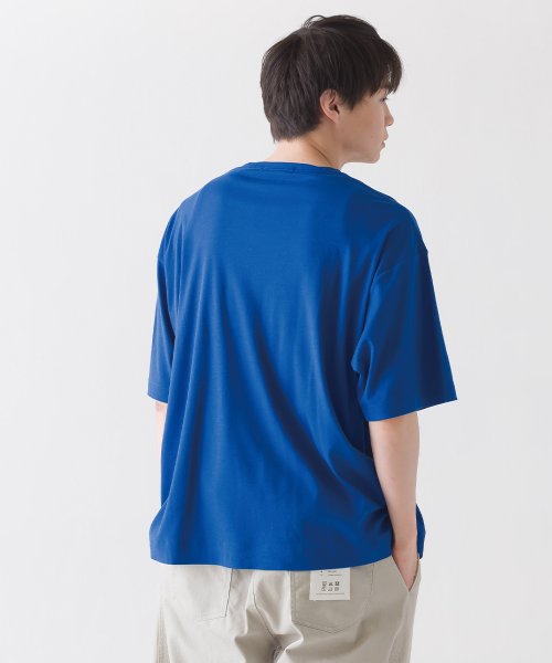 OMNES(オムネス)/【OMNES】ユニセックス 汗じみ防止UV ポケット付き半袖ビッグTシャツ/img18