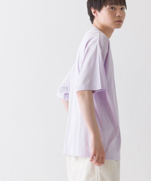 OMNES(オムネス)/【OMNES】ユニセックス 汗じみ防止UV ポケット付き半袖ビッグTシャツ/img23