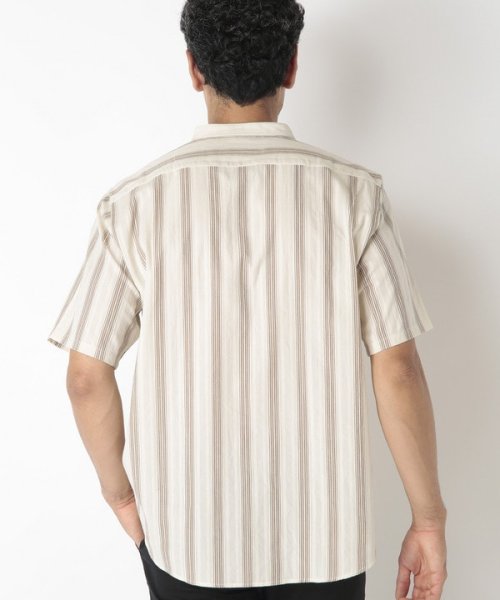 Men's Bigi(メンズビギ)/オリエンタルジャガードストライプ半袖シャツ　fabric made in japan/img06
