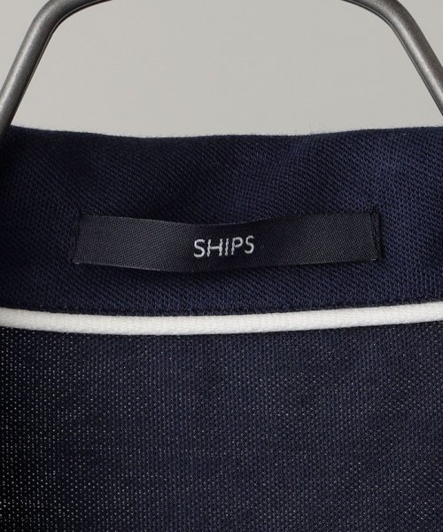 SHIPS MEN(シップス　メン)/SHIPS:〈抗菌・防臭加工〉 ジャガード ピケ スキッパー ポロシャツ/img28