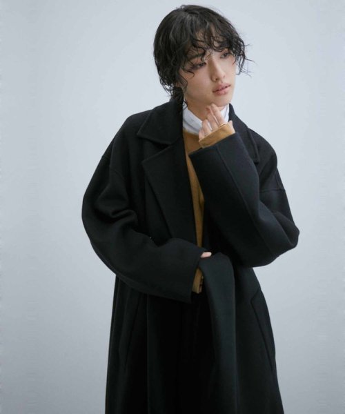 ADAM ET ROPE'(アダム　エ　ロペ)/【BISHU FABRIC】NISHIKAWA Super120 セミダブルコート/ダブルフェイス/UNISEX/img29