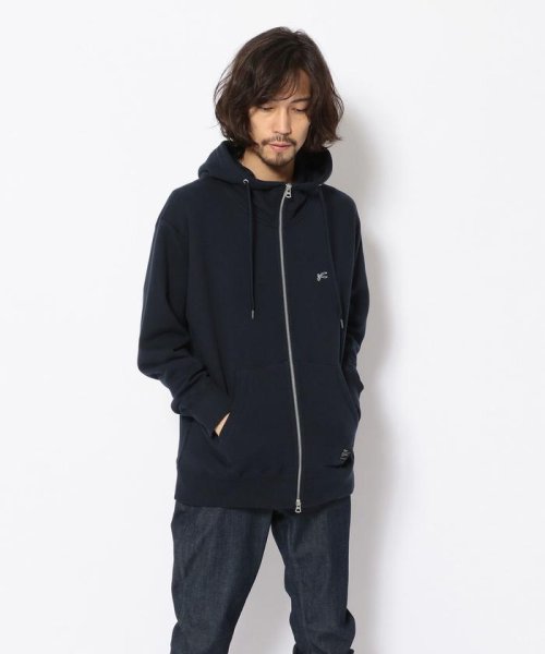 RoyalFlash(ロイヤルフラッシュ)/DENHAM/デンハム/LOOP ZIP HOODY/ジップスウェットパーカー/27_1_27201360001/img01