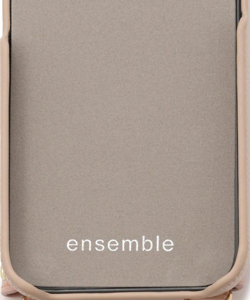 RoyalFlash(ロイヤルフラッシュ)/ensemble/アンサンブル/PORTE クロコタイプ/ストラップ付き －iPhone 12mini対応モデル－/img08
