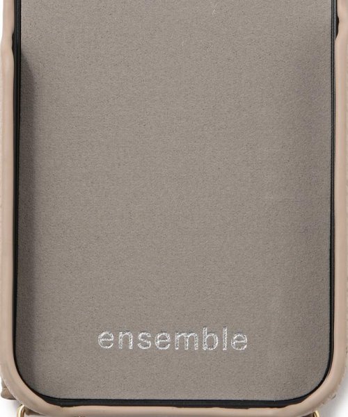 RoyalFlash(ロイヤルフラッシュ)/ensemble/アンサンブル/PORTE バイカラー/ストラップ付き －iPhone 12mini 対応モデル－/img08